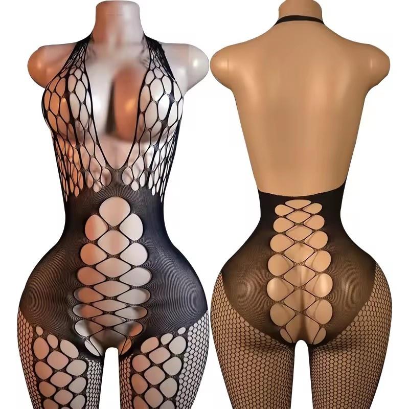 Open Bra Babydolls Bodystocking Erotic Lingerie Sexybodysuit Woman Nighty Porno Underwear Women Crotchless Sexy Adults Anal