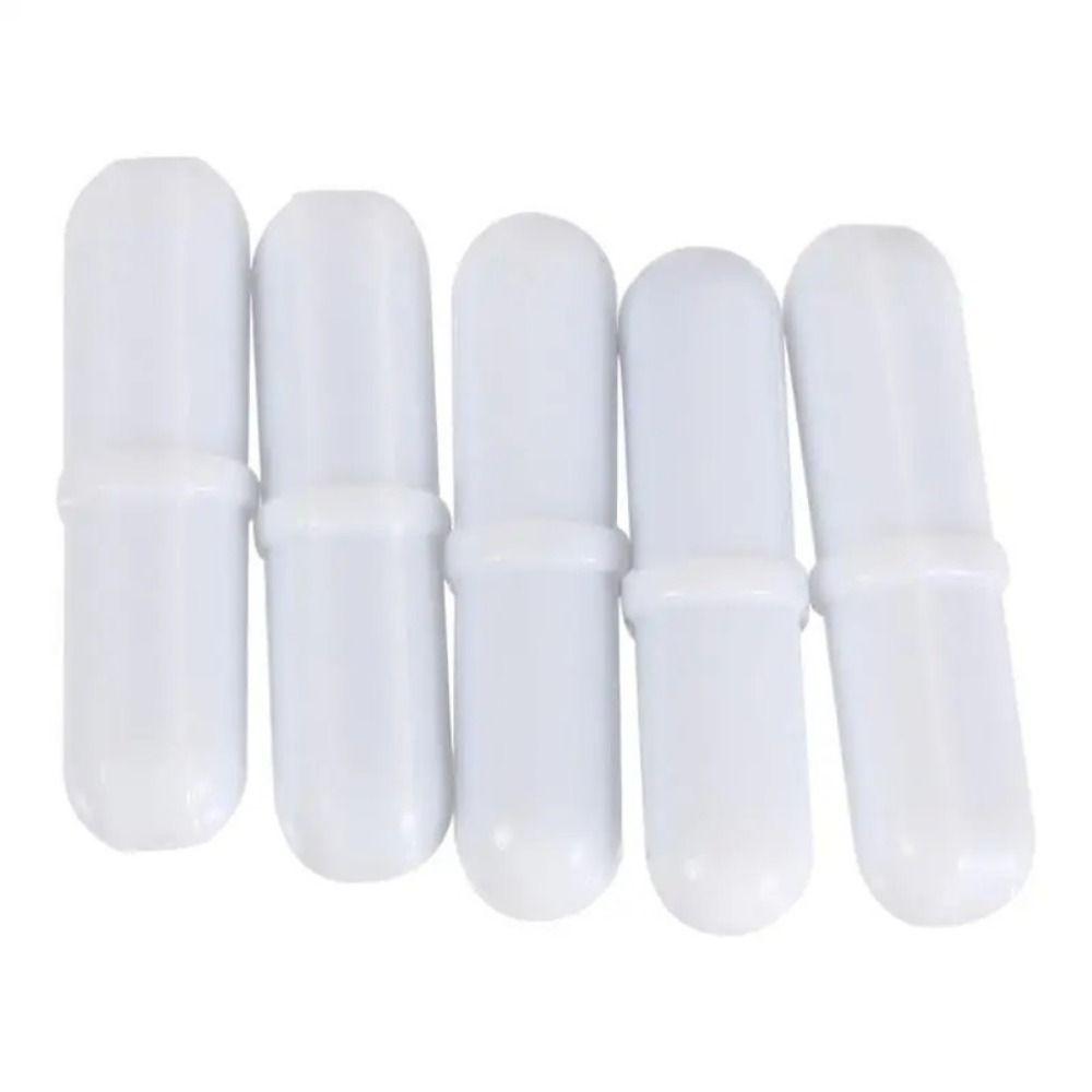 10Pcs PTFE Magnetic Stirrer Mixer 6-15mm Rotating Biological Stirrer Magnetic Stir Bars  Biology