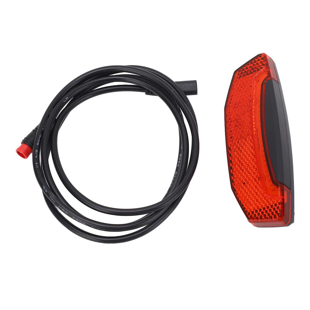 12V‑48V Electric Bicycle Tail Light Energy Saving High Brightness LED Bike Rear Brake Light Accessories Waterproof