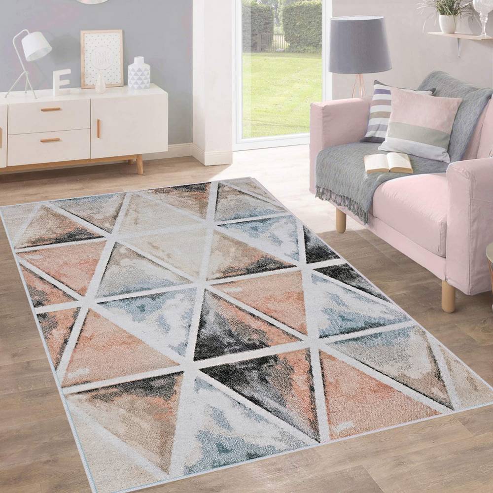 

Eliana Home Washable Printed Carpet LNA1706 50x80 розовый