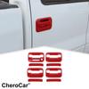 Car Door Handle Door Bowl Cover Trim Kit For 2004-2014 Ford F150 F-150 Crew Cab