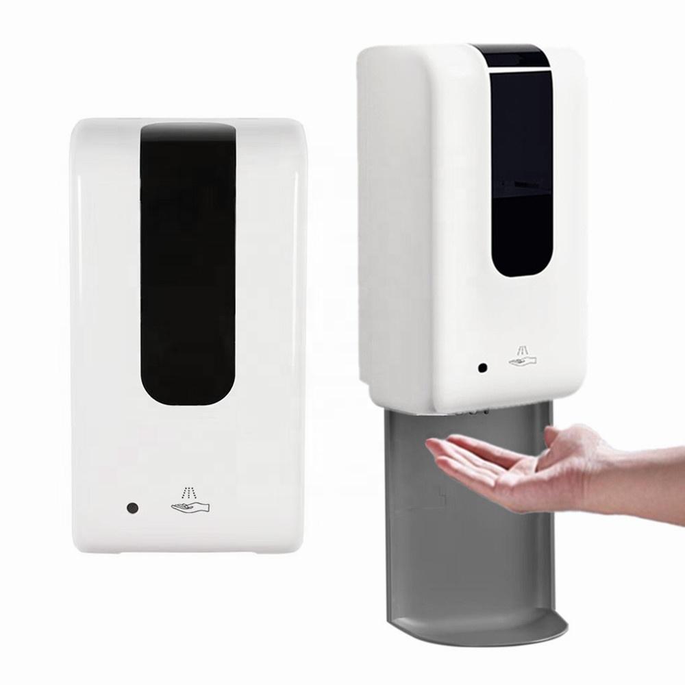 Automatic Wall Mounted Touchless Sensor Dispenser Automatic Liquid Soap Dispensers with Tray белый