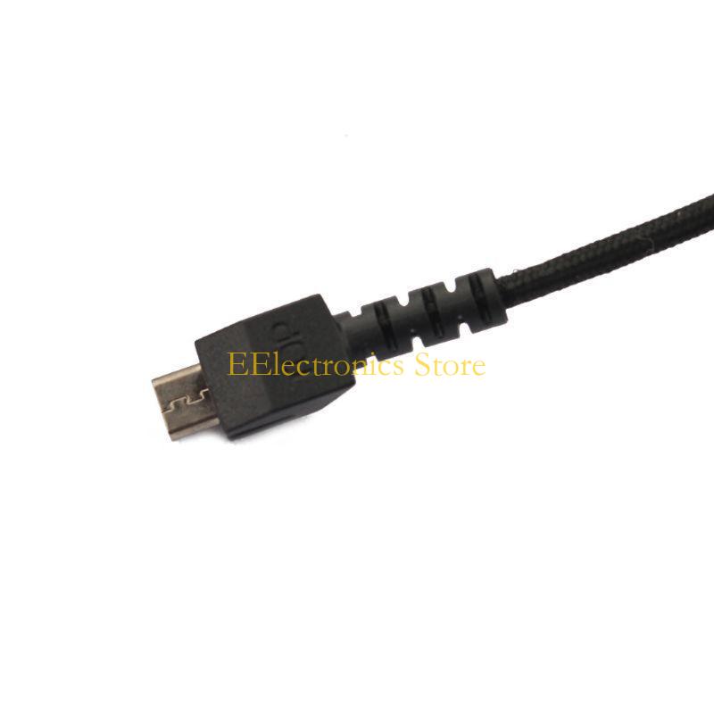 B03C 2.2m Replacement Durable PVC USB Mouse Cable Mouse Line for Mamba HyperFlu чёрный