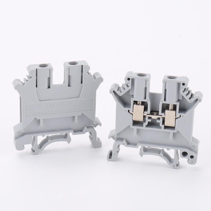 UK-3N DIN-Schienen-Spannungsklemmenblock