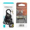 NITEIZE KeyRack Steel Black KRS-03-01 | Official Japanese Product | Durable Key Holder Clip