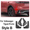 Parafanghi Anti-schizzo per Auto per Volkswagen VW Tiguan R Line MK3 2024 2025 2026 Protezione Ruote Paraspruzzi Parafanghi Strumenti Accessori