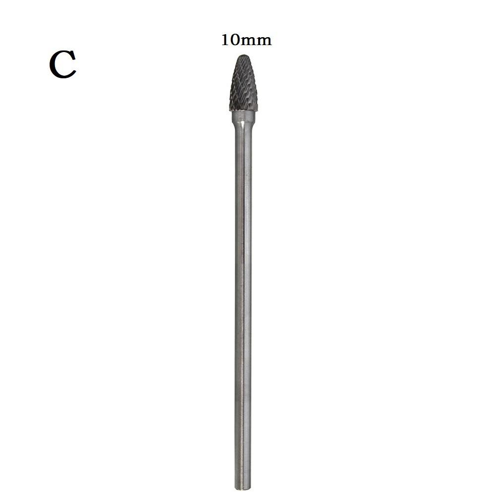 Double Cut Rotary Burr Tungsten Carbide High Carbon Steel