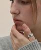 Dawnf 03H04M Polished Silver Ring