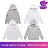 HEYPLAY 2024 Unisex Heart Zipper Hooded Sweatshirt - Japanese Trendy Couple Outerwear