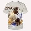 Summer Fashion Trend Hip-hop Cool 3D Printed Personalized T-shirt for Men's Casual and Comfortable Short Sleeved T-shirt
