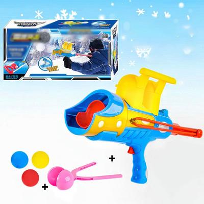 Kar Topu Yapıcı Seti, Çocuklar İçin Kar Topu Yapıcı Oyuncakları Kar Topu Fırlatıcı ile Kış Oyuncakları Çocuklar ve Yetişkinler İçin Dış Mekan Kar Dövüşü Oyuncakları