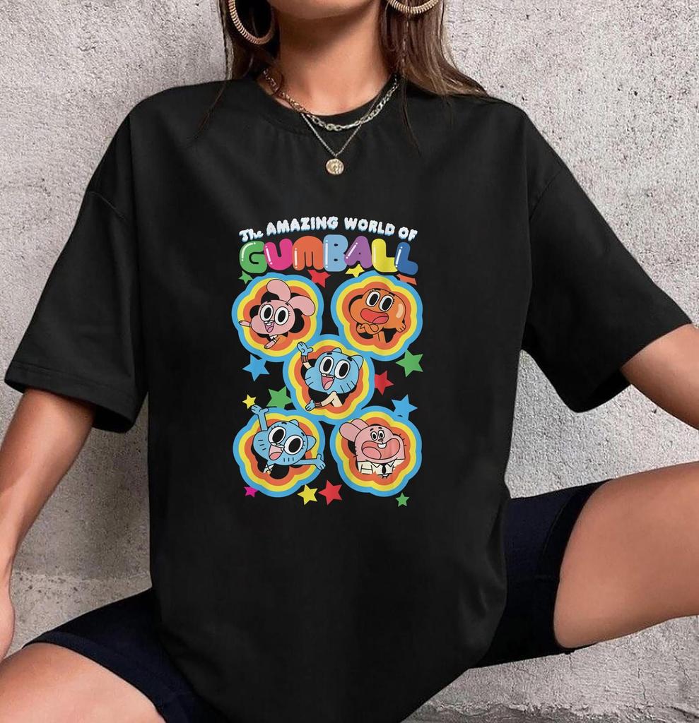 The Amazing World of Gumball Watterson Family Stars T-Shirt, The Amazing World Of Gumball Shirt, Gumball Shirt, Cartoon Network Shirt