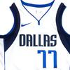 Nike Casual Sports NBA Dallas Mavericks Luka Doncic Swingman Jersey Men's White 864411-102