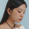 LOVE ME MONSTER [HA_2SET] Love Ribbon S Hair Pin