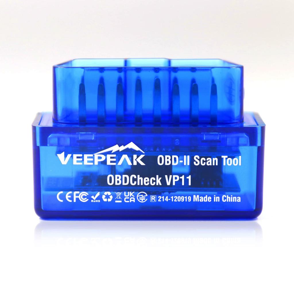 Veepeak OBDCheck VP11 - Bluetooth OBD2 Diagnostic Tester, Meter, Multimeter, Android