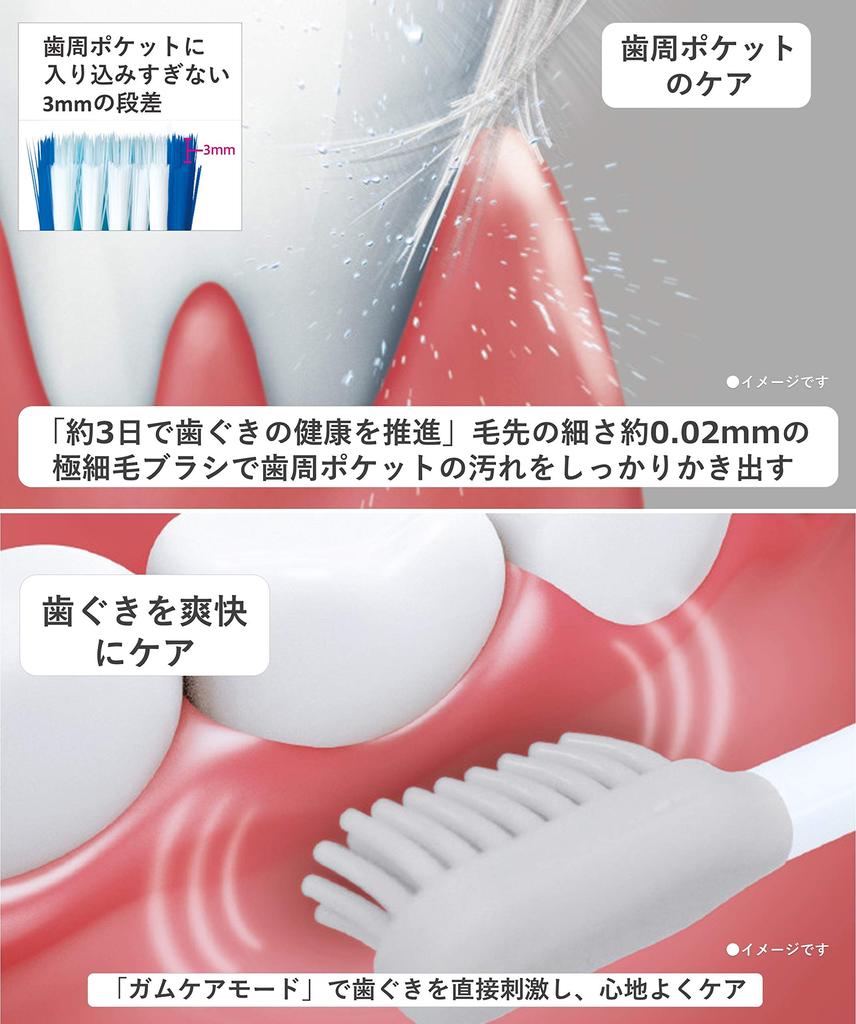 Panasonic Periuță de dinți electrică Dolts Alb EW-DL55-W