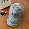 Sunscreen Lace Baseball Cap Hip-hop Cotton Hat Simple Embroidered Letter Cap  Girls