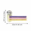 Anti Slip Bird Standing Perch Toy Suction Cup Reptile Climbing Rack  Birdcage Accessory