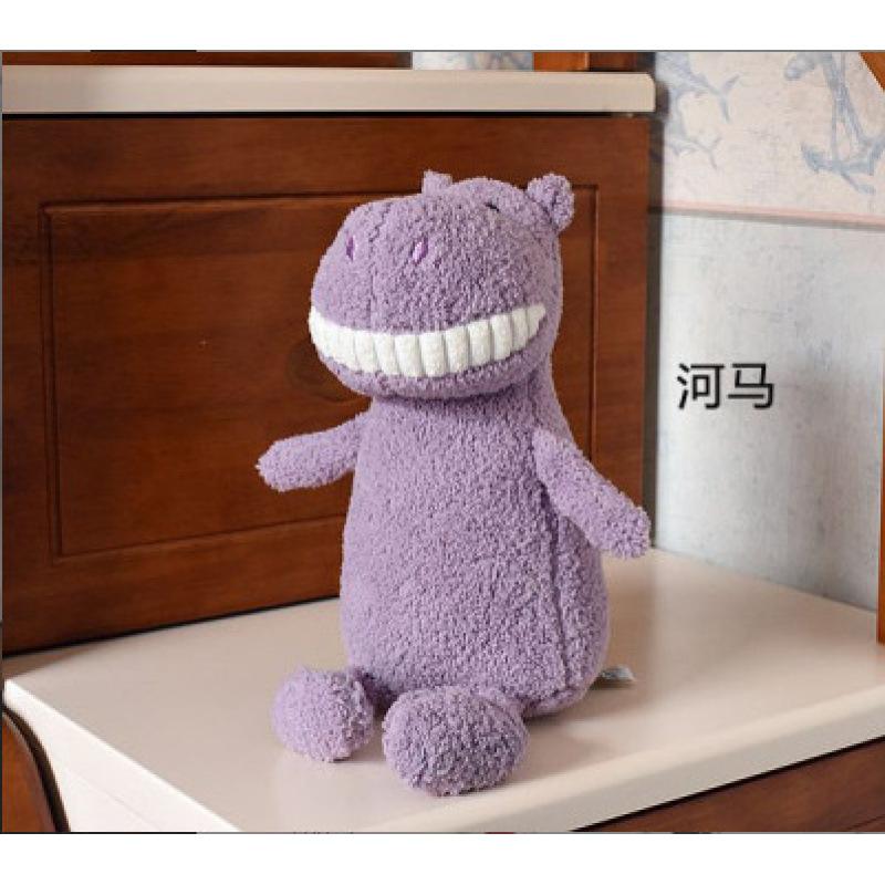 The same smiling big tooth doll, creative plush toy with hand gift, grab machine doll, throw cloth doll