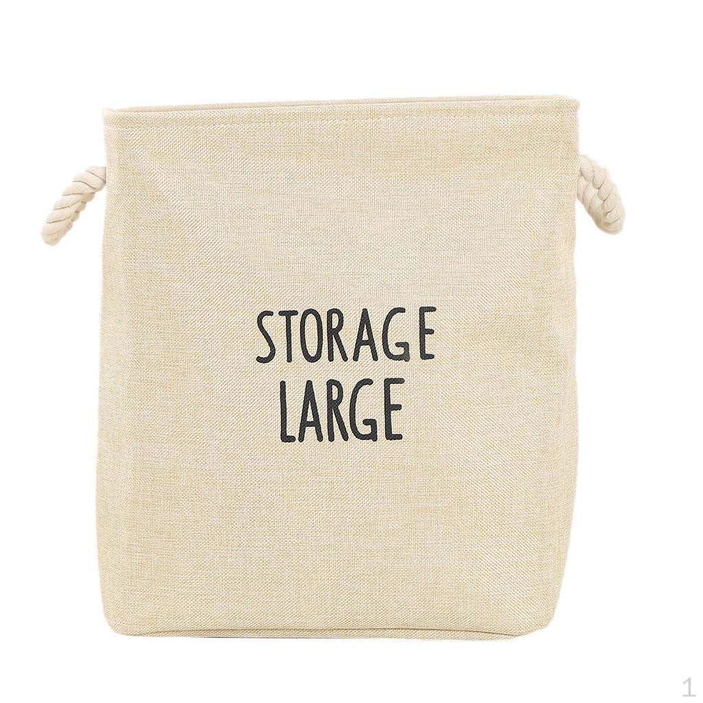 2 Sizes Solid Color Foldable Storage Cube Basket Home Sundries Clothes Organizer