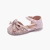 2024 Girls Party Shoes Elegant Sweet Pearl Children's Sandals for Wedding Party Fashion Luxury Kids Princess Dress Single Shoes