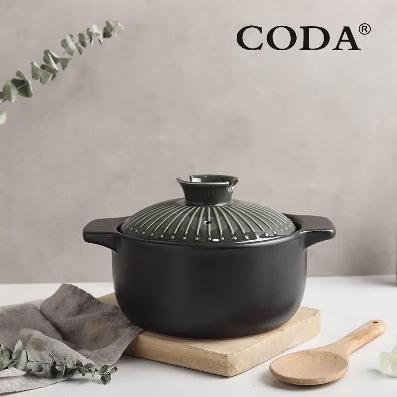 CODA Heat-Resistant Ceramic Casserole Pot