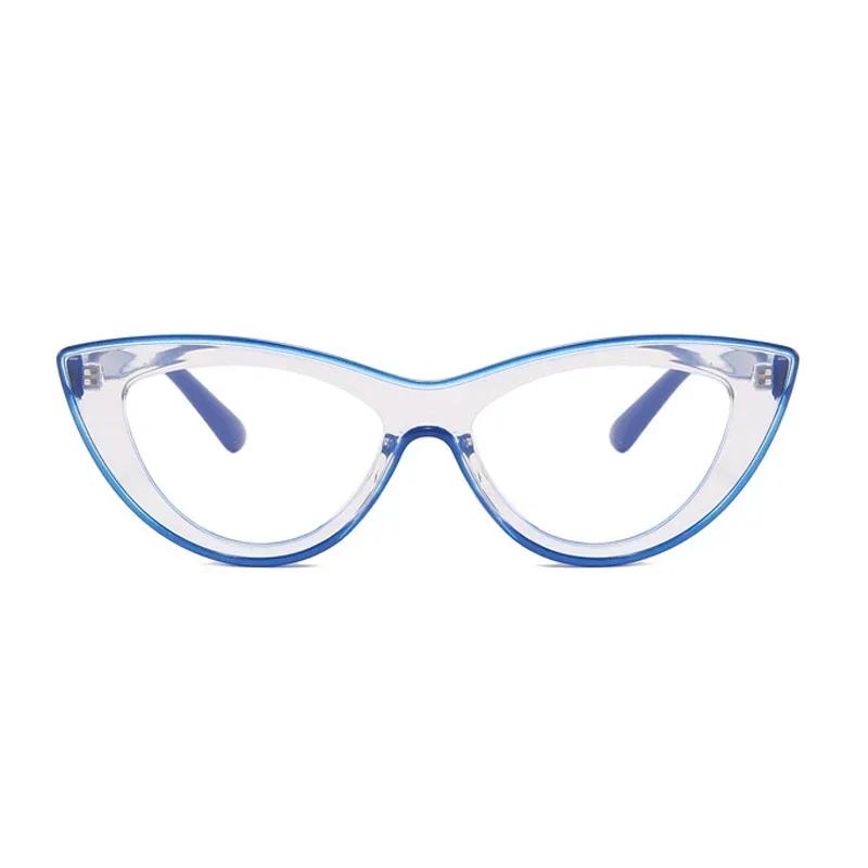 Stylish Cat Eye Glasses Women Men Transparent Eyewear Brand Designer Cute Clear Eyeglasses Fashion Optical Frame
