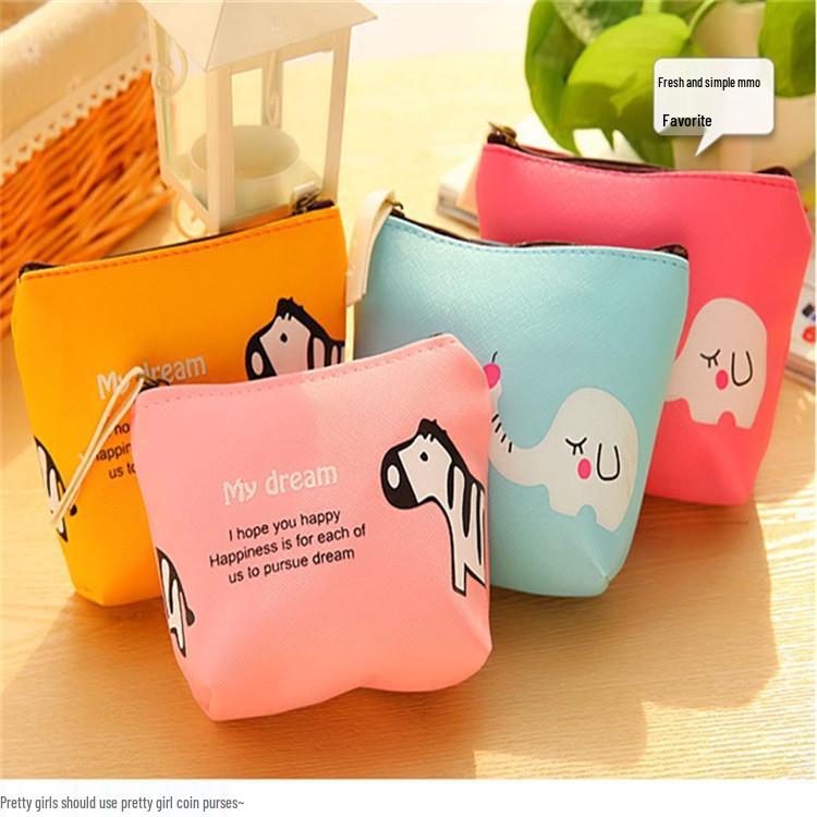 Korean Style Cute Animal Coin Purse for Students
