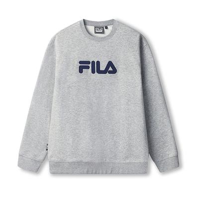 Fila Original Pullover Fleece Fashion Classic Versatile Soft Comfortable Loose Sweatshirt Unisex Sweatshirt F51U549202F-MG