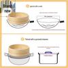 Bamboo Steamer Basket Set
