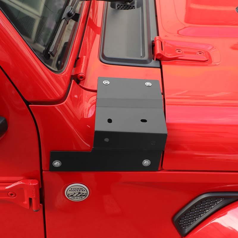 A-pillar Lamp Bracket Light Mount Support Stand For Jeep Wrangler JL For JT Gladiator 2018 Up Exterior Accessories
