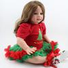 Christmas Style Hair Curly Girl NPKDOLL Simulation Doll Simulation Baby Clothing Model Girl