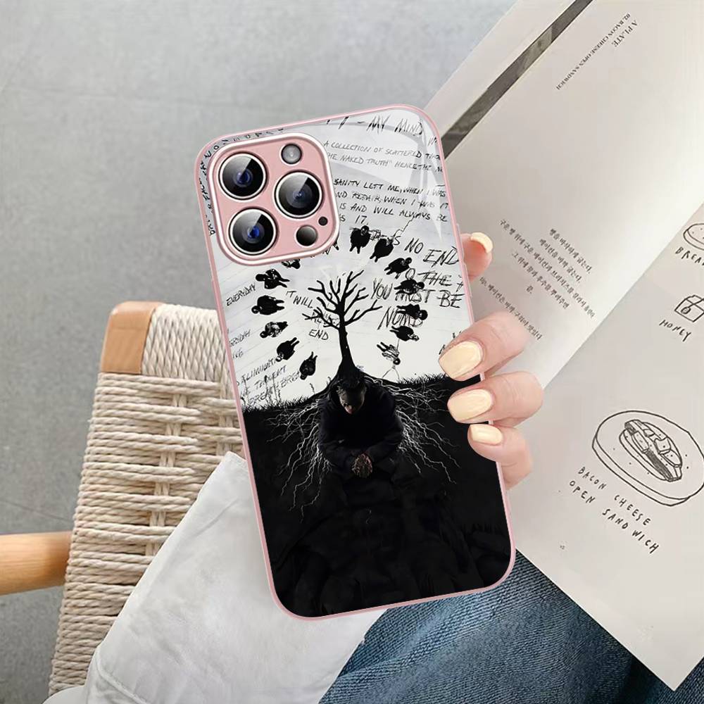 

Rapper X-XXXTentacionS For IPhone 14 13 12 Mini 11 Pro XS Max X XR 14 Plus Tempered Glass Cover iphone 13