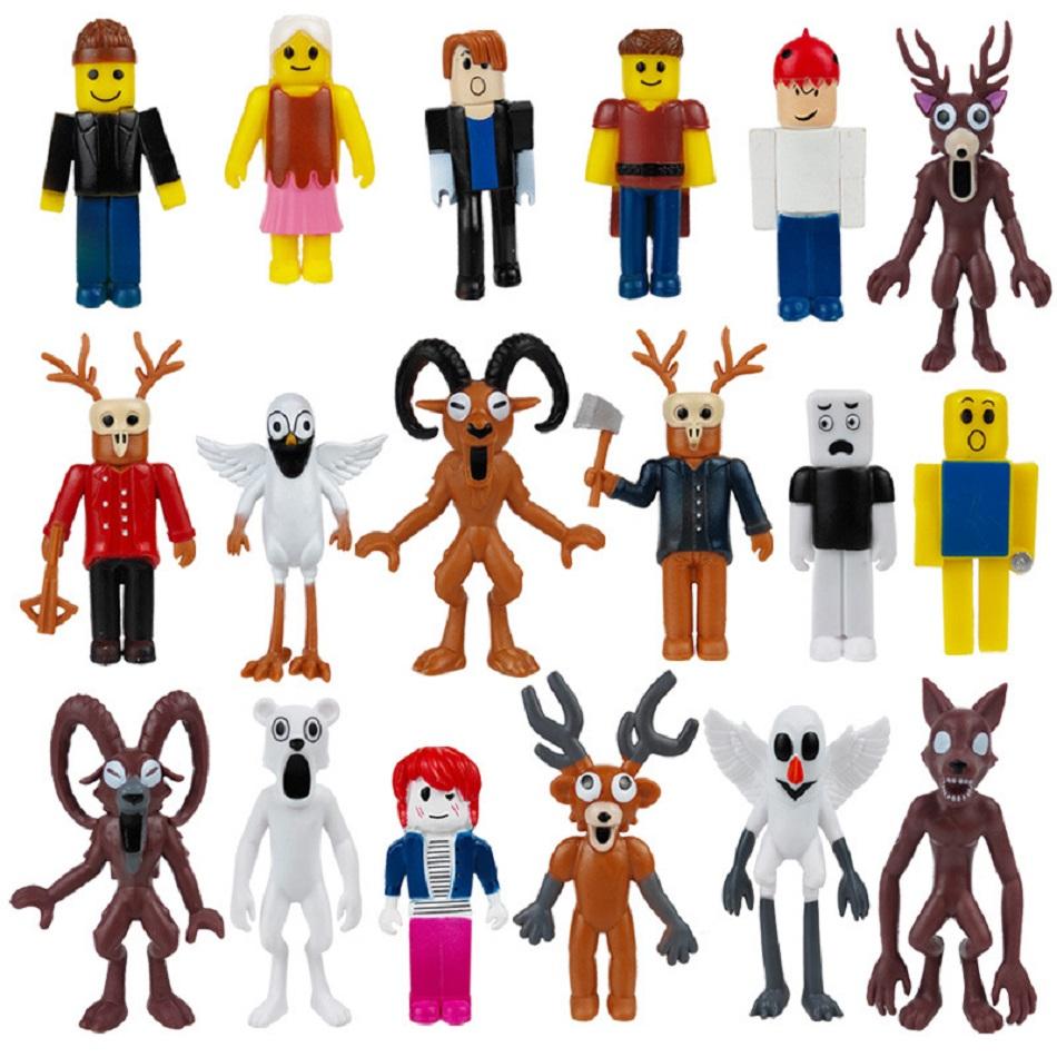 5/6/10pcs/set 99 Nights in The Forest Figures Toys Statue Anime Horror Game Peripheral 99 Nights in The Forest Figurine Toy Gift