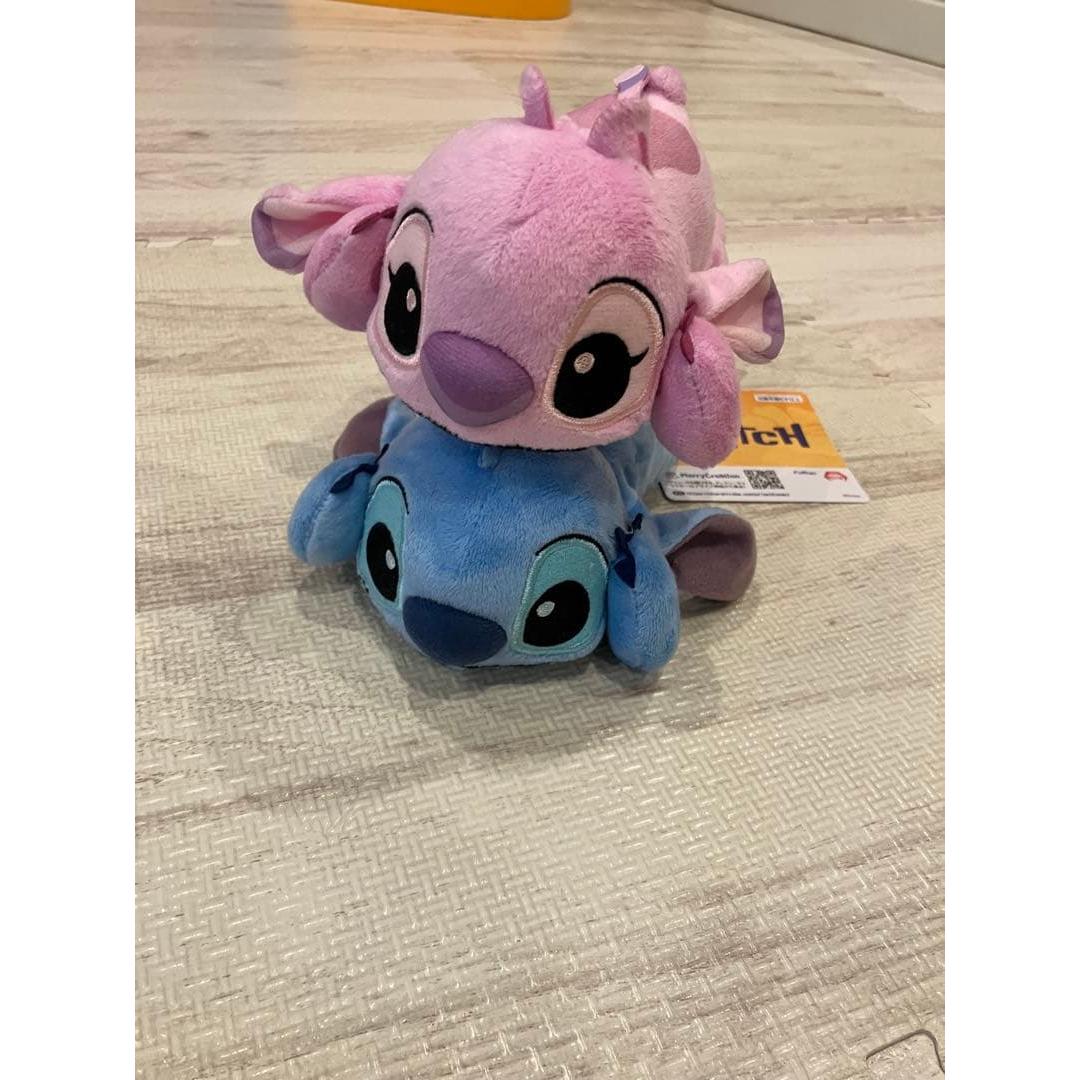 Disney Stitch & Angel Stuffed Plush Toy Set of 2