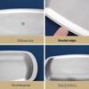 ZISIZ Commercial Stainless Steel Multi-purpose Snack & Sushi Plate