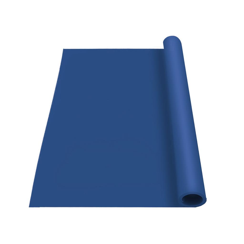 Multi Size Silicone Mat Large Vinyl Table Placemat Heat Resistant Anti-Slip Picnic Dining Dish Mat Countertop Protector ESD Pad