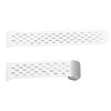 Watch Band Quick Release Silicone Lightweight Stylish Breathable Watch Strap for Galaxy Fit3 White