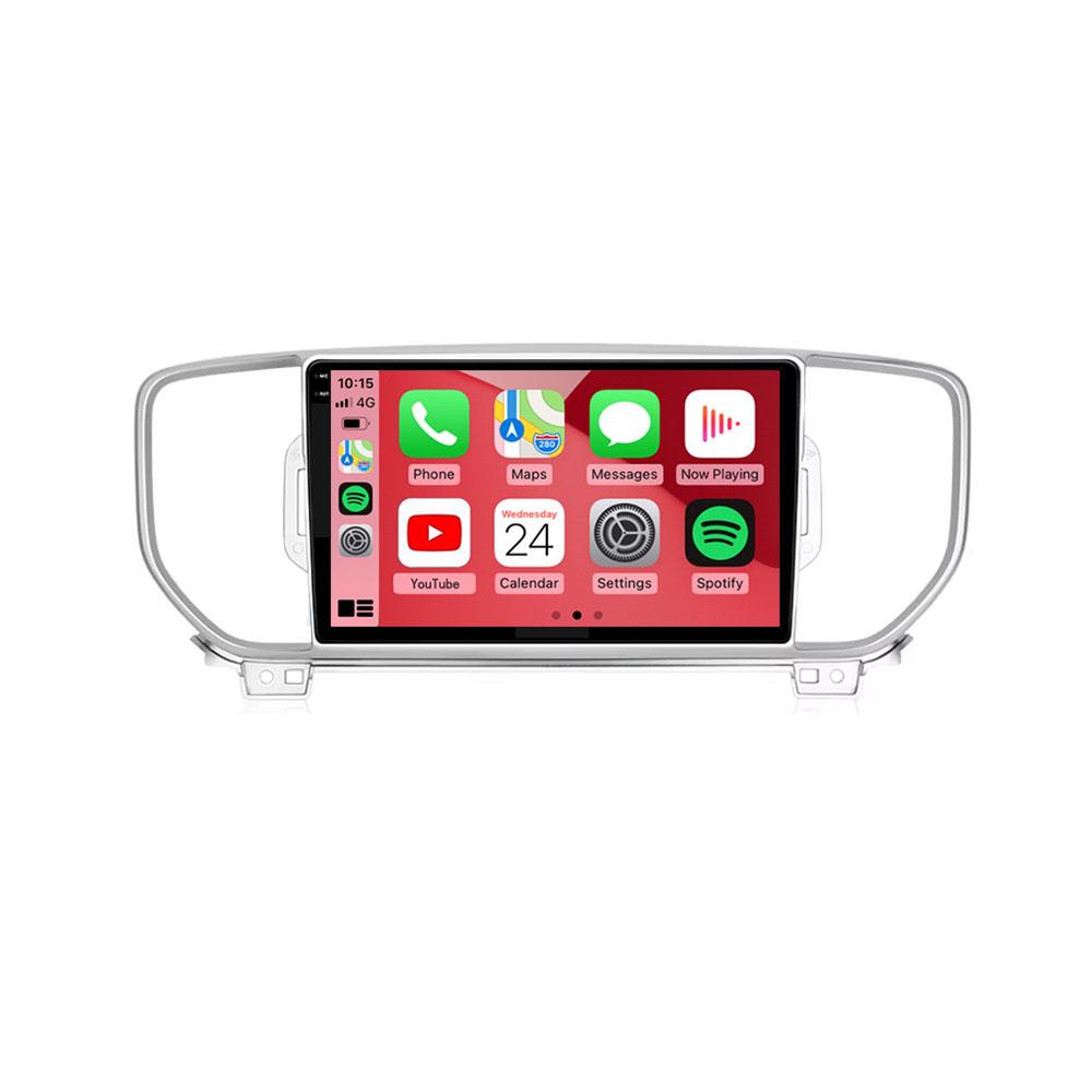 9" Android 14 Car Radio Carplay For Kia Sportage 4 QL 2016 2017 2018 2019 Navigation GPS Multimedia Player Stereo wifi+4G Auto