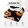 Vintage Ghost Pumpkin Anime Cartoon Flannel Blanket Soft Warm Throw for Bedroom Sofa Car Kids Holiday Gift