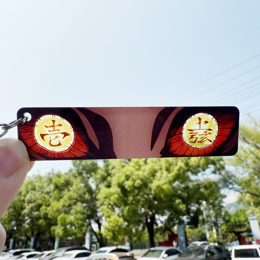 Exzentrischer Transparenter Acryl-Anhänger Dunkler Schlüsselanhänger, Kreatives Geschenk, Rucksack-Dekorationszubehör