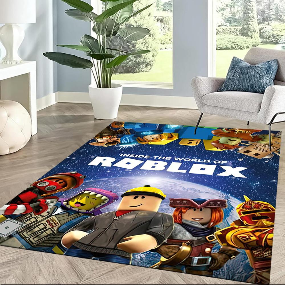 Roblox Square Rugs Are a Great Choice for Living Rooms, Bedrooms, Home Décor, and As Gifts