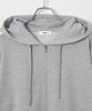WEGO Big Zip Loose Plus Size Sweatshirt for High School and Perfect for Fall and a Great Gift for Size Type Heather Gray Women's Hoodie,