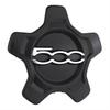 Car Wheel Center Cap Cover for Fiat 500X 2016-2022 6AN68LXHAA, Black