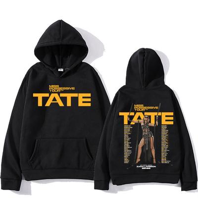 Tate McRae Miss Possessive Tour Hoodies Heren Dames Mode Sweatshirts Herfst Winter Trendy Truien Y2K Twee Kanten Casual Hoodie
