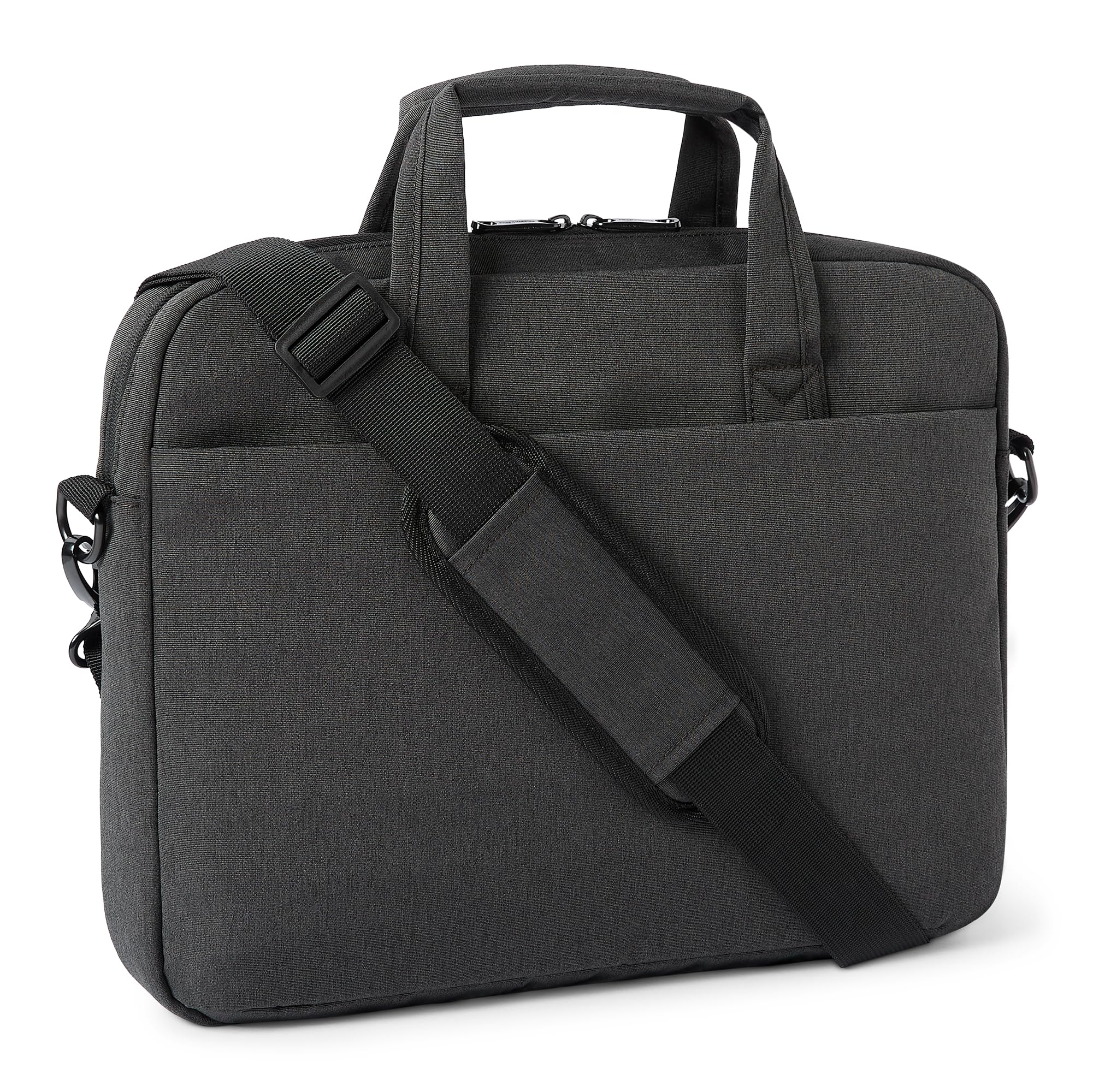 

Amazon Basics 15.6in (39.6cm) Carry-On Computer Case with Interior Pocket, Handbag/Shoulder Bag, Unisex, Black