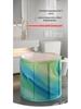 Collapsible Adult & Baby Bath Tub: Full Body Soak & Kiddie Pool 
