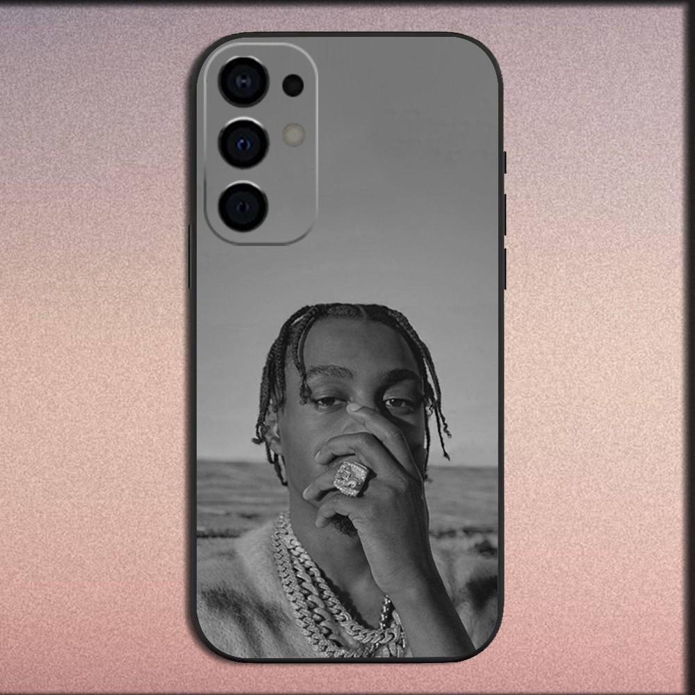 Rapper L-Lil Tjay 222 Phone Case For Samsung S25,S24,S21,S22,S23,S30,Ultra,S20,Plus,Fe,Lite,Note,10,9,5G Black Soft Cover