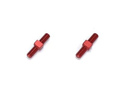 Square A70-75 Duralumin Turnbuckle M3 X 15mm (Red) SGX-3015R