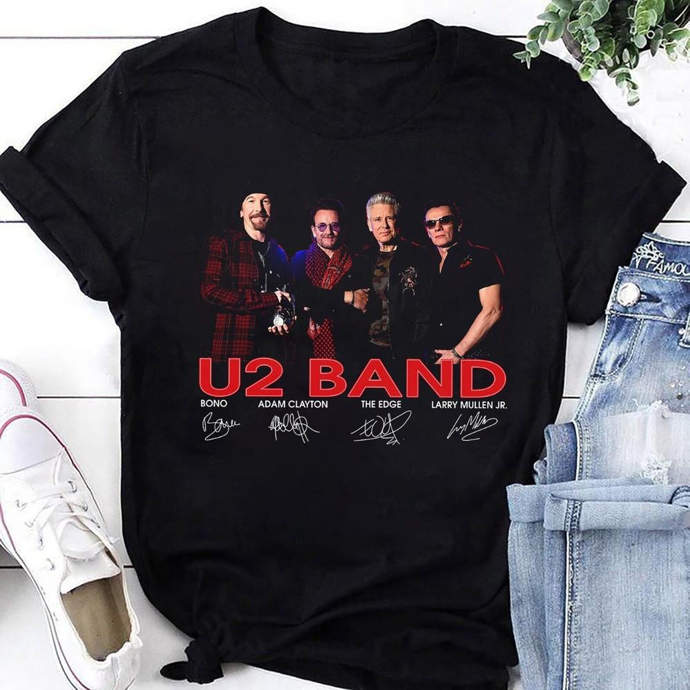 Signature U2 Band Shirt U2 Band Graphic Shirt Achtung Baby U2 Tour 2023 Shirt